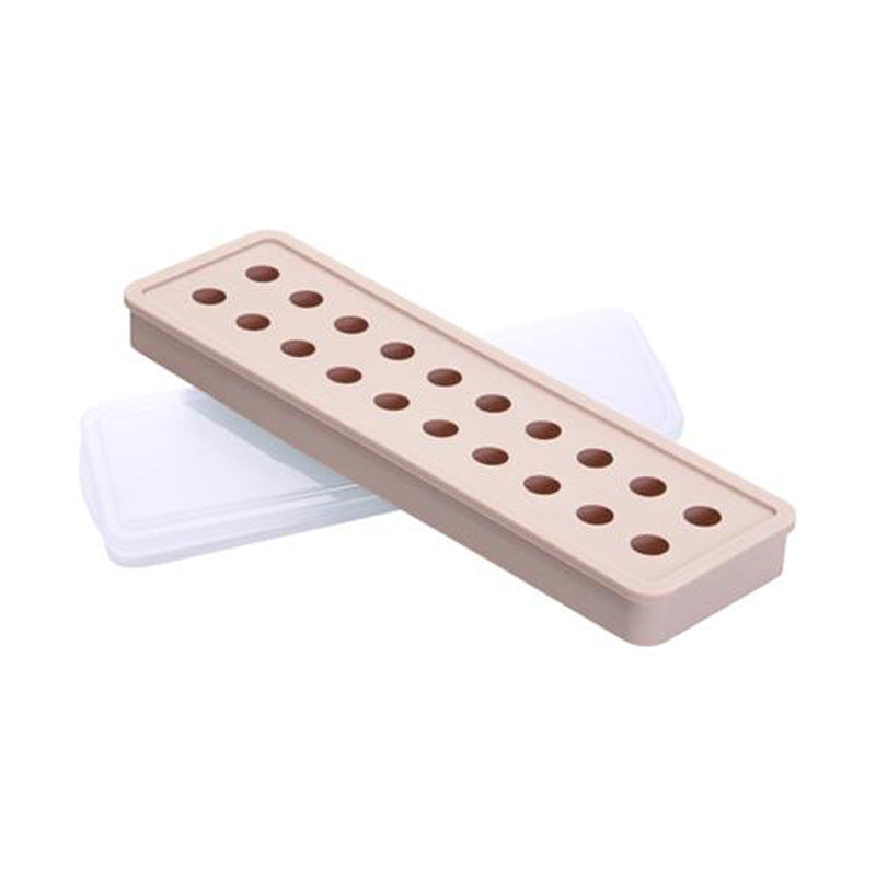 Creative Silicone Ice Tray with Lid for Ice Cubes
