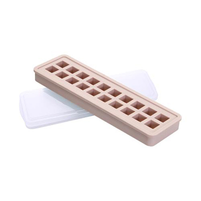 Creative Silicone Ice Tray with Lid for Ice Cubes
